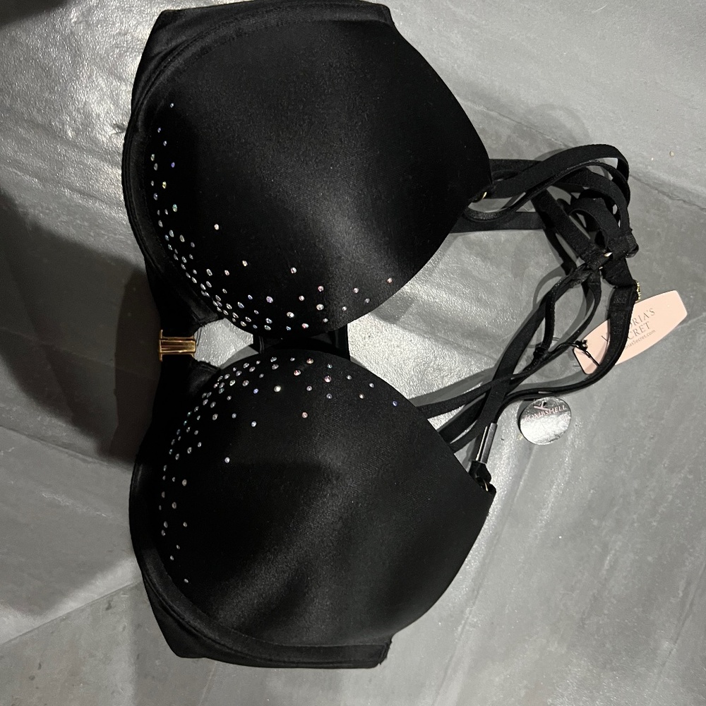 Victoria secret rhinestone bombshell bra